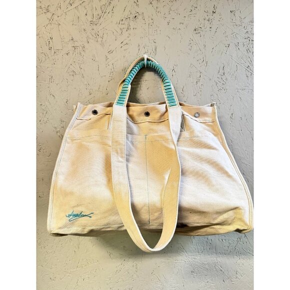 AIMEE KESTENBERG Jumbo You're My Everything XL canvas tote - Off white - Picture 6 of 7